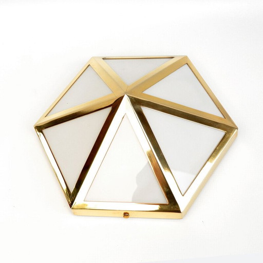 Vintage Wandleuchte, Plafond, von Ch. Ploderer, Vest Leuchten, Österreich, 1970er