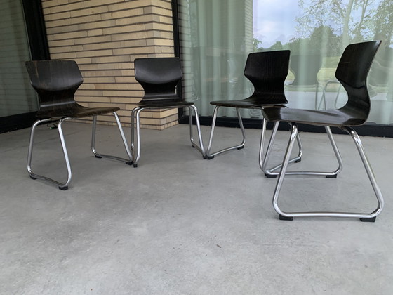 Image 1 of Pagwood Hochstuhl von Adam Stegner für Flötotto