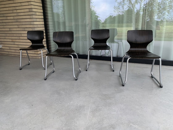 Image 1 of Pagwood Hochstuhl von Adam Stegner für Flötotto