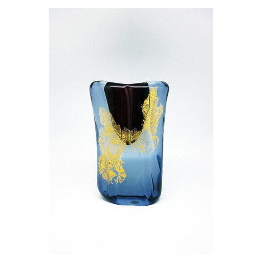 Vase Sommerso aus Glas, Alfredo BARBINI - 1960er Jahre