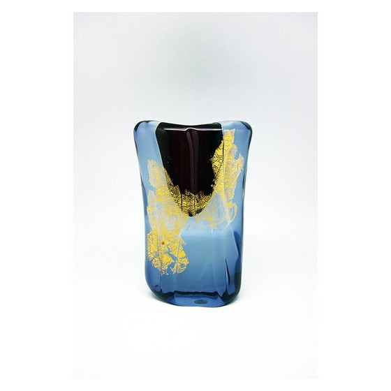 Image 1 of Vase Sommerso aus Glas, Alfredo BARBINI - 1960er Jahre