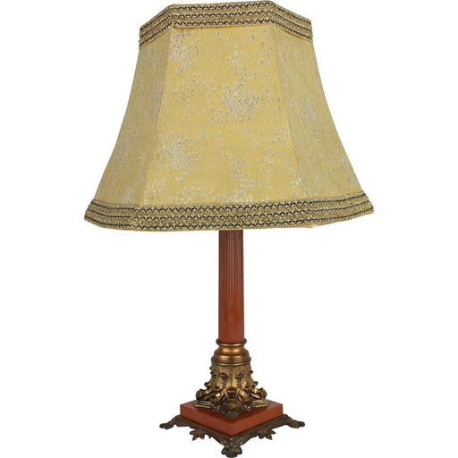 Mid Century polierte Tischlampe, Polen 1960er Jahre