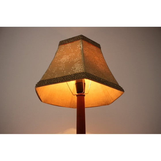 Image 1 of Mid Century polierte Tischlampe, Polen 1960er Jahre