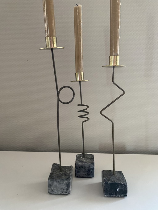 Vintage Ikea Set Kerzenleuchter Kräsen Ehlén Johansson