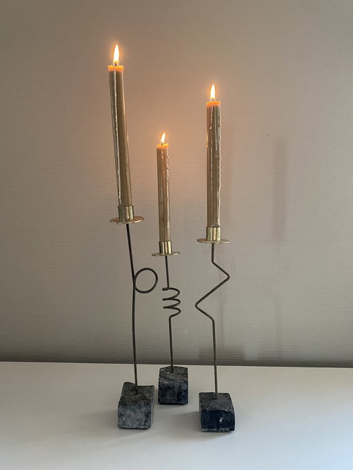 Vintage Ikea Set Kerzenleuchter Kräsen Ehlén Johansson