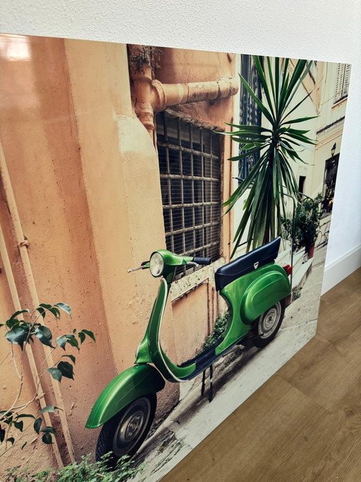 Fototafel 'Alte italienische Straße' von Mondiart 120X80Cm