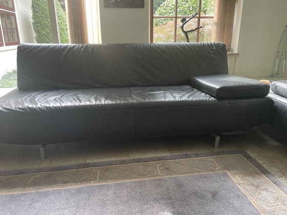 Image 1 of 2x Montel Lounge Sofas 3 und 4 Sitzer