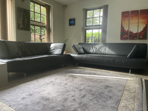 2x Montel Lounge Sofas 3 und 4 Sitzer