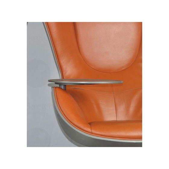 Image 1 of Paar orangefarbene Vintage-Sessel von Phillipe Starck für Cassina, 2000