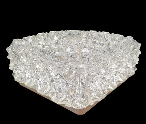 1919 Vintage Glas-Deckenleuchte Erco