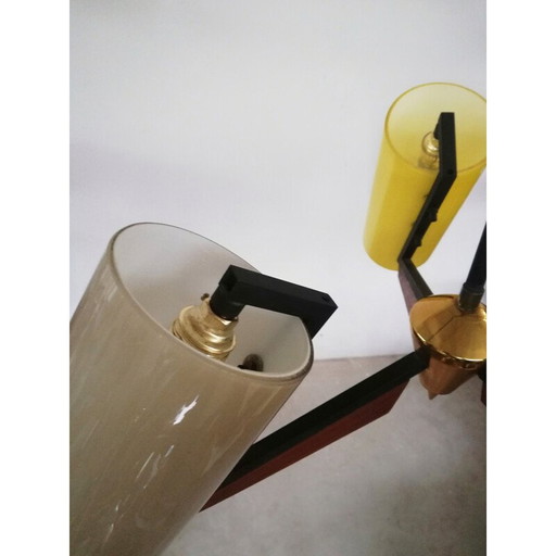 Vintage-Kronleuchter Vistosi, Italien 1950er Jahre