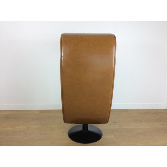 Image 1 of Vintage-Drehstuhl aus Glas, 1970