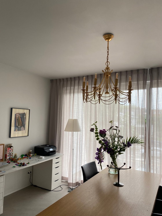 Image 1 of Vintage Gaetano Sciolari Kronleuchter