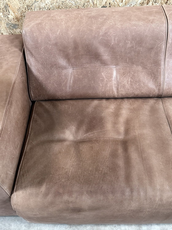 Image 1 of Molinari Leder 2 1/2-Sitzer Sofa.