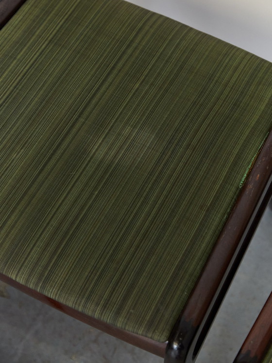 Image 1 of Mid-Century Mahogany Rungstedlund Chairs By Ole Wanscher For Poul Jeppesens Møbelfabrik, Set Of 6