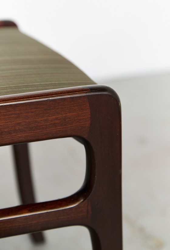 Image 1 of Mid-Century Mahogany Rungstedlund Chairs By Ole Wanscher For Poul Jeppesens Møbelfabrik, Set Of 6