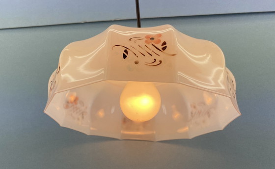Image 1 of Art Deco Pendelleuchte Rosa