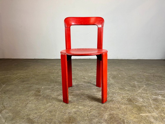 Image 1 of 6er Set Vintage Stühle Bruno Rey Kusch & Co 1970er Design neu aufbereitet