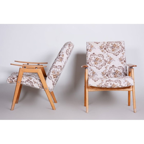 Image 1 of Paar Vintage-Sessel von Jan Šmídek, Tschechisch 1950