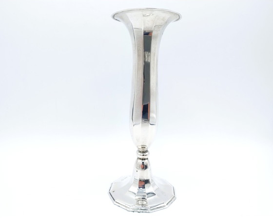 Image 1 of N.V. Zilverfabriek Voorschoten Silbervase