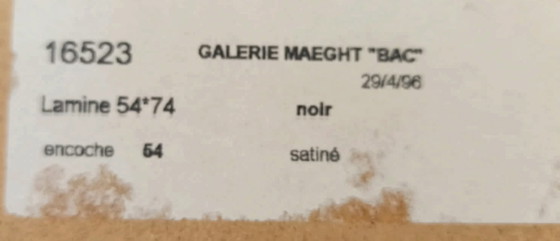 Image 1 of 2 x Gerard Gasiorowski 1995 Franse tentoonstellingsposter