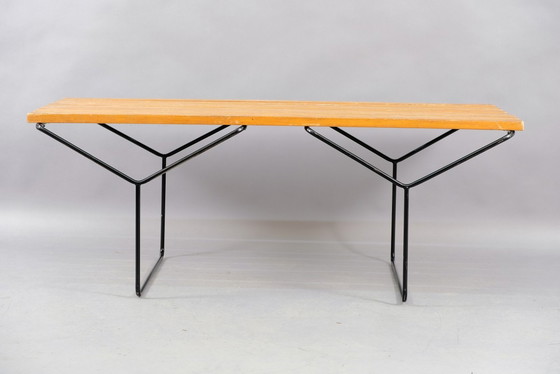 Image 1 of Vintage Blumenbank aus Holzlatten