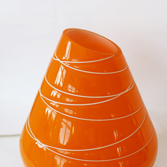 Image 1 of Vintage Tischlampe aus Glas