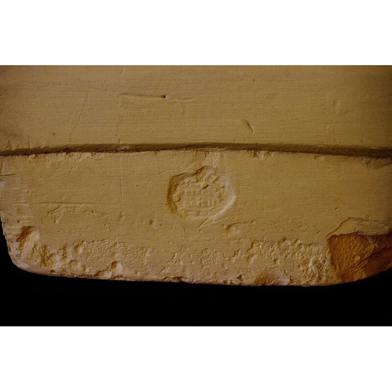 Image 1 of Vintage Art Deco Gipsbüste eines jungen Mannes, 1930