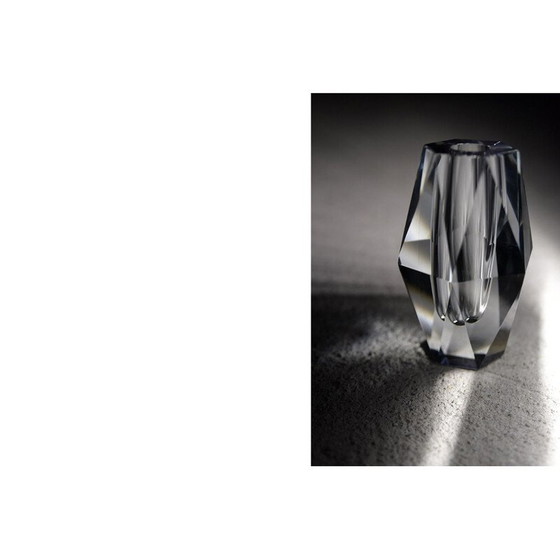 Image 1 of Vintage-Glasvase von Asta Strömberg für Strömbergshyttan, 1960.