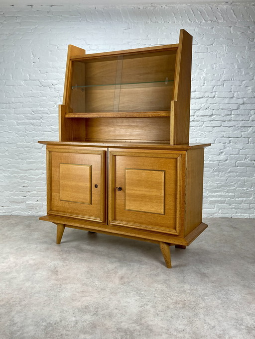 Midcentury Wandschrank Vitrine Skandinavisches Design 50S