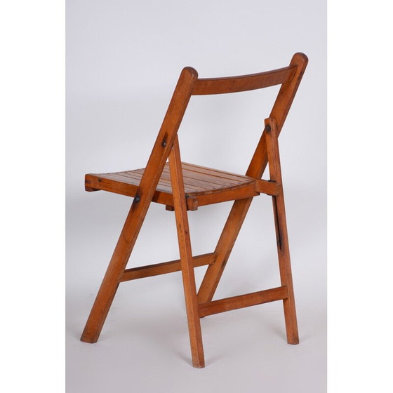 Image 1 of Paar Esszimmerstühle aus Buchenholz, Mid Century, 1950er Jahre