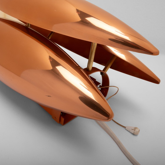 Image 1 of 2X Wandleuchte Kastor von Jon Hammerborg für Fog & Mörup