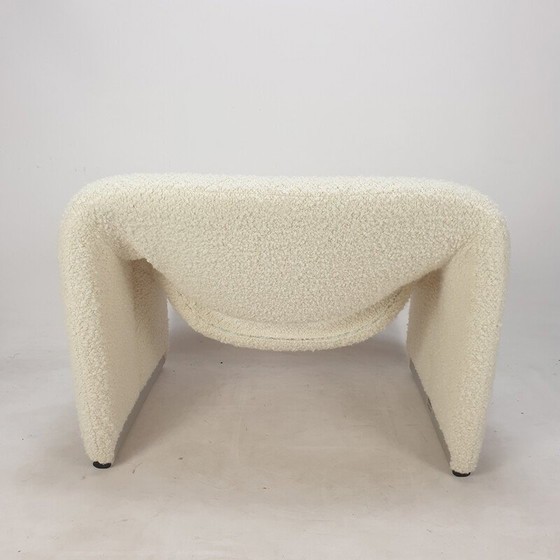 Image 1 of Vintage Groovy F598 Sessel aus Wolle von Pierre Paulin für Artifort, 1980er Jahre