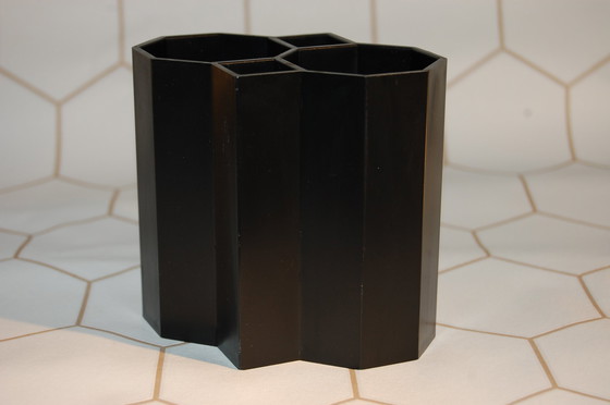 Image 1 of Helit Federmäppchen Schwarz Vintage 63904 Federmäppchen Federmäppchen '80er Eighties