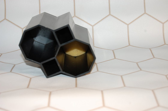 Image 1 of Helit Federmäppchen Schwarz Vintage 63904 Federmäppchen Federmäppchen '80er Eighties