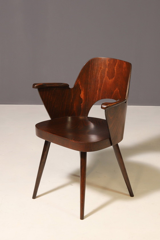 Image 1 of Oswald Haerdtl - Designerstuhl von TON, 1960er Jahre, letztes verfügbares Stück