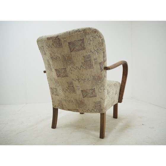 Image 1 of Art Deco Vintage Sessel, Tschechoslowakei 1940er Jahre