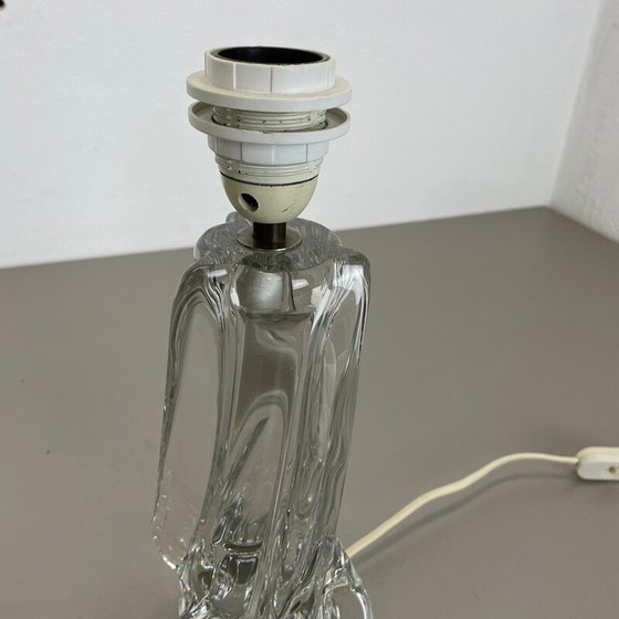 Image 1 of Vintage "Lucid" Tischlampe aus Kristallglas für Sevres, Frankreich 1960er Jahre