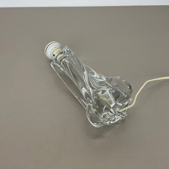 Image 1 of Vintage "Lucid" Tischlampe aus Kristallglas für Sevres, Frankreich 1960er Jahre