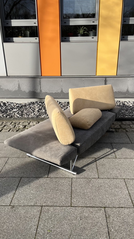 Cor - Design - Sofa - Cirrus  Alcanthara Grau-Beige