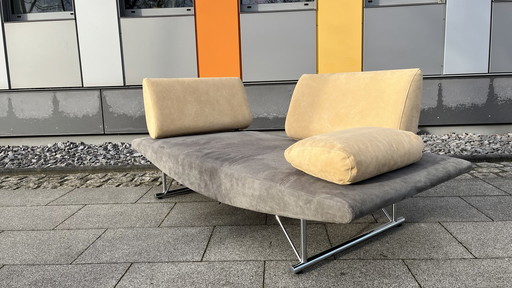 Cor - Design - Sofa - Cirrus  Alcanthara Grau-Beige