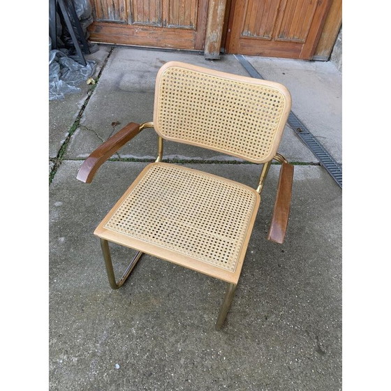 Image 1 of Italienischer Sessel B64 Cesca von Marcel Breuer aus der Mitte des Jahrhunderts, 1970er Jahre