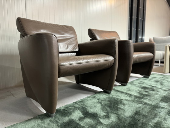 Image 1 of 2 Jori Angel Sessel braun Leder