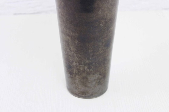 Image 1 of Niederländische Vase aus emaillierter Keramik MOBACH 1970