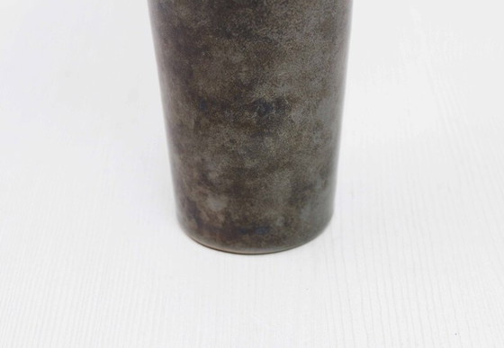 Image 1 of Niederländische Vase aus emaillierter Keramik MOBACH 1970