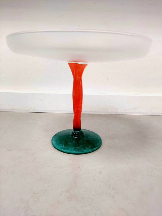 Image 1 of 2 Stück Glas (Kuchen) Schalen