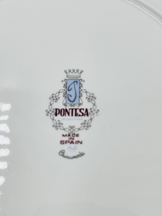 Image 1 of Lot Von 7 Suppentellern Pontesa