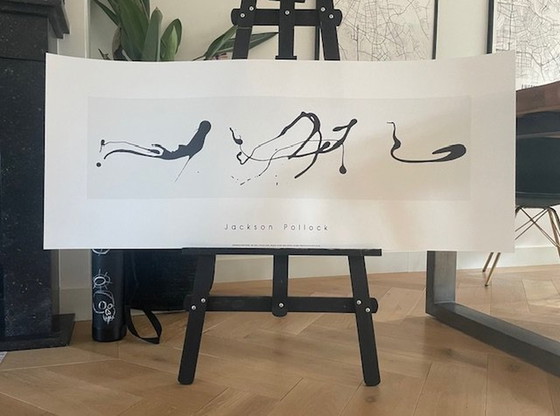 Image 1 of Jackson Pollock (1912-1956), Zeichnung In Tropftechnik, 1960, Copyright 2000 I. Pollock/Sofam Belgique, Editions Pierre D'Harvil