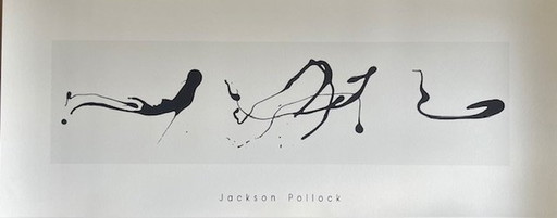 Jackson Pollock (1912-1956), Zeichnung In Tropftechnik, 1960, Copyright 2000 I. Pollock/Sofam Belgique, Editions Pierre D'Harvil