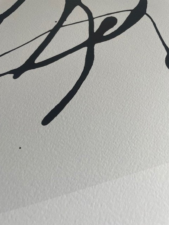 Image 1 of Jackson Pollock (1912-1956), Zeichnung In Tropftechnik, 1960, Copyright 2000 I. Pollock/Sofam Belgique, Editions Pierre D'Harvil